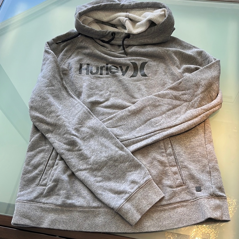 Woman’s Hurley Hoodie Size Medium Gray